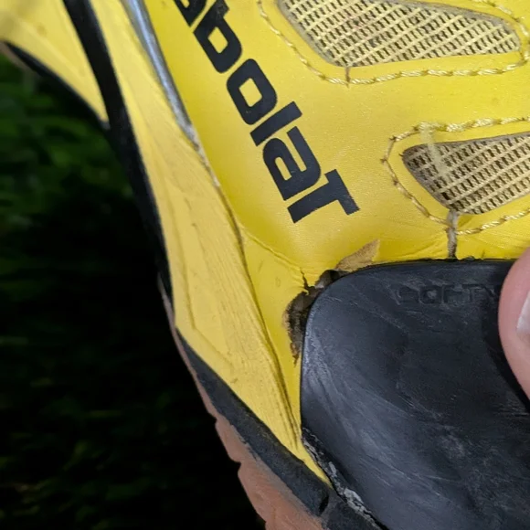 Babolat Men’s Athletic Tennis Shoes - Yellow/Black - Picture 8 of 9